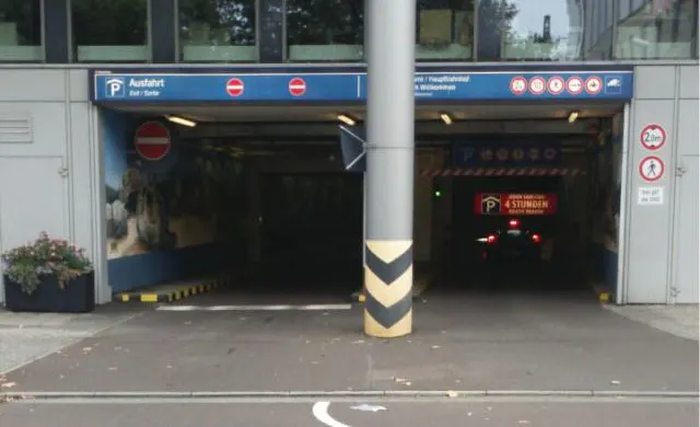 Tiefgarage City Carré in Magdeburg