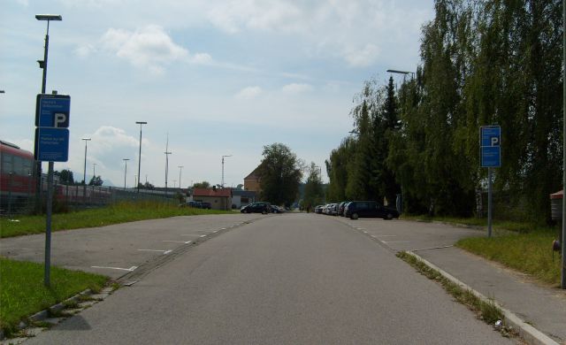 Parkplatz Hauptbahnhof in Kempten (Allgäu)
