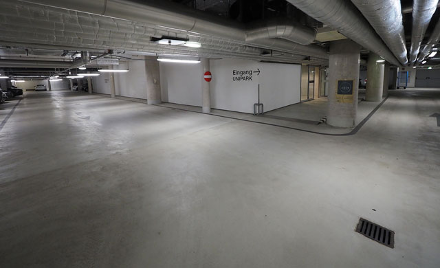 Tiefgarage UniPark Salzburg