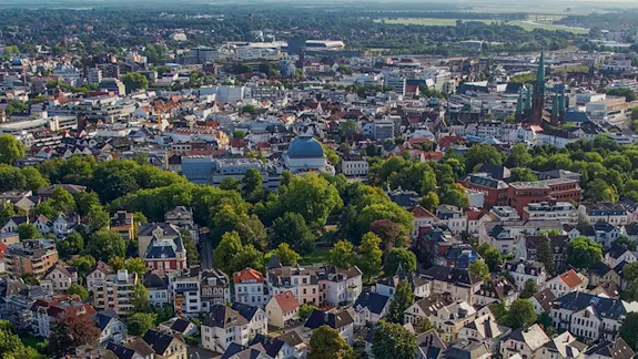Skyline der Stadt Oldenburg