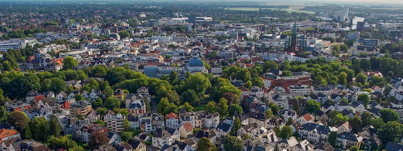 Skyline der Stadt Oldenburg