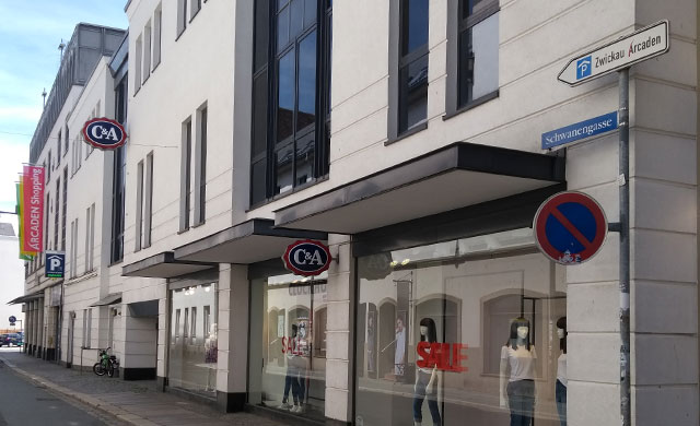 Parkhaus Arcaden Zwickau