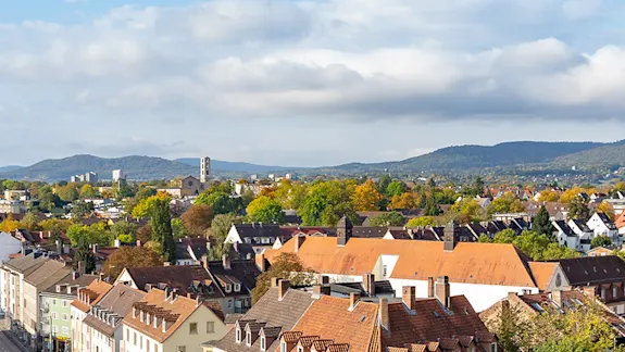 Skyline der Stadt Kassel