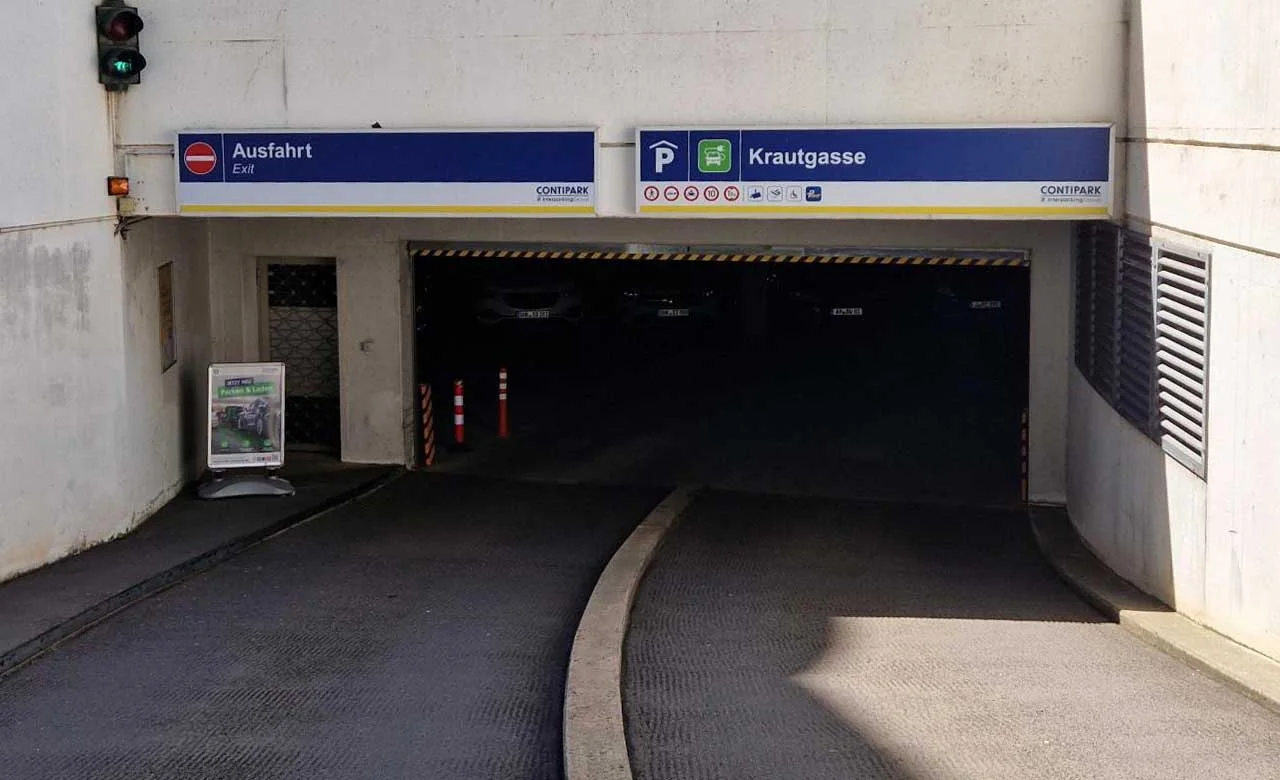 Einfahrt Tiefgarage Krautgasse
