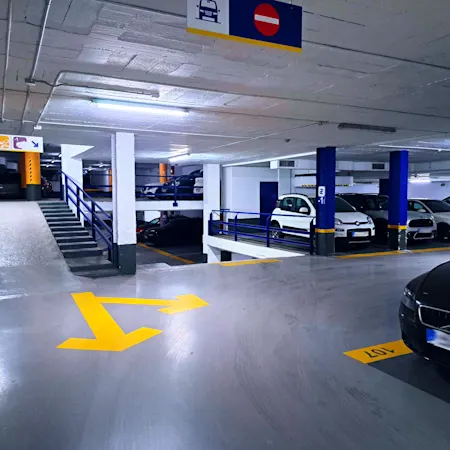 car park convenient, secure and ideally located near the city centre and healthcare services.