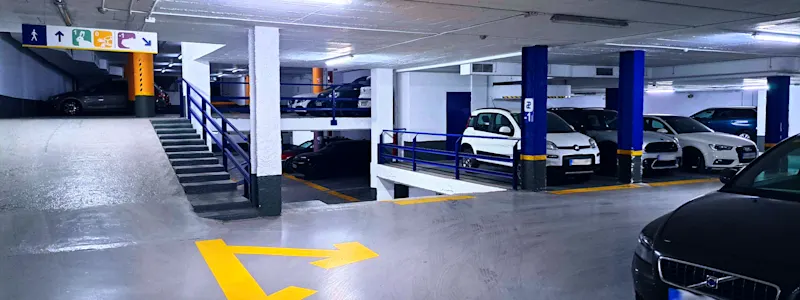 car park convenient, secure and ideally located near the city centre and healthcare services.