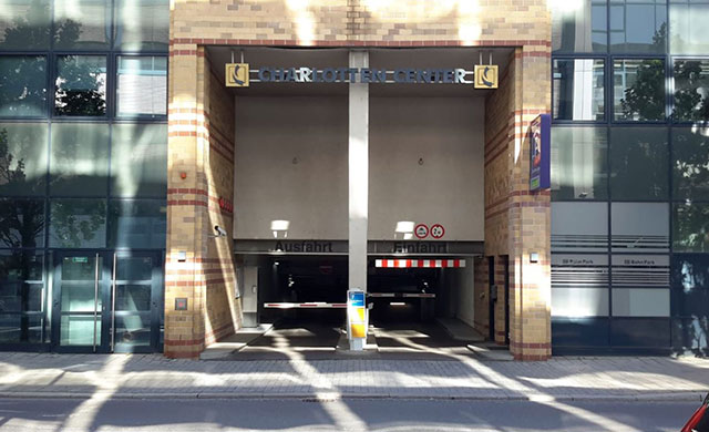 Tiefgarage Charlotten Center in Halle