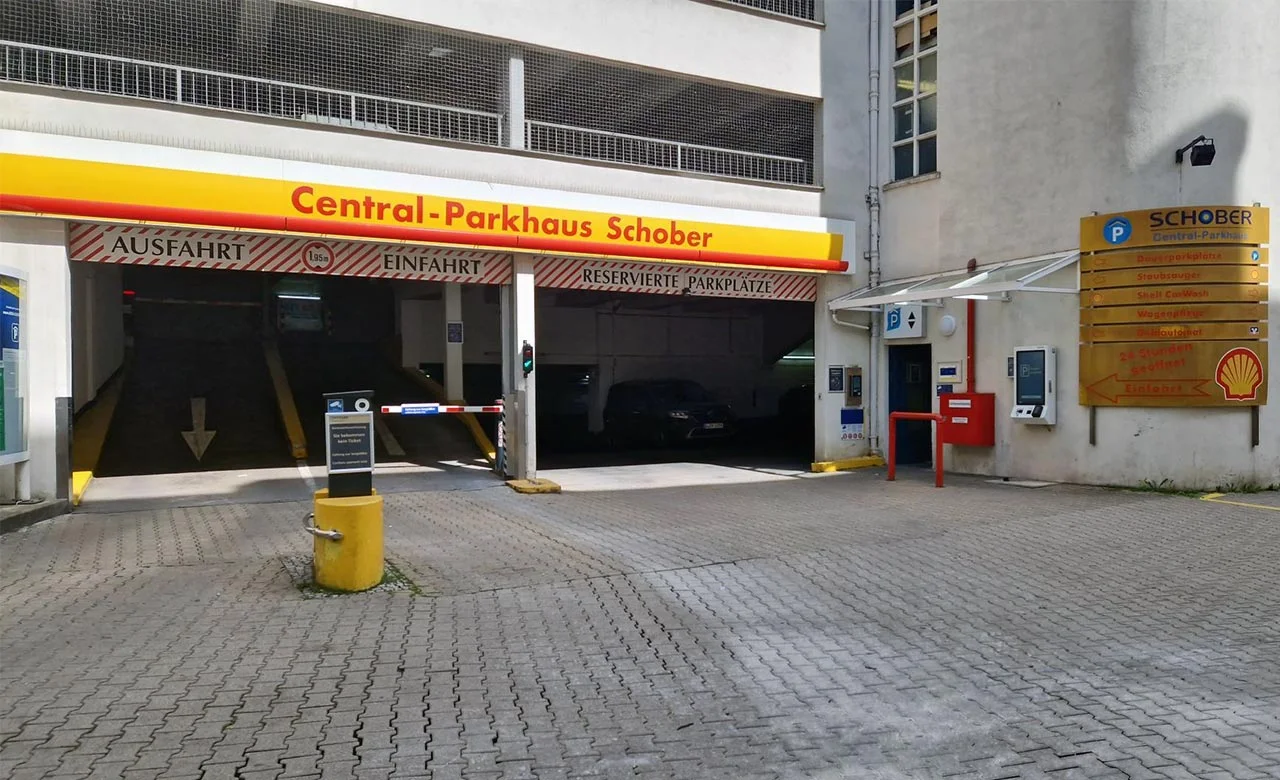 Parkhaus Central Schober in Pforzheim