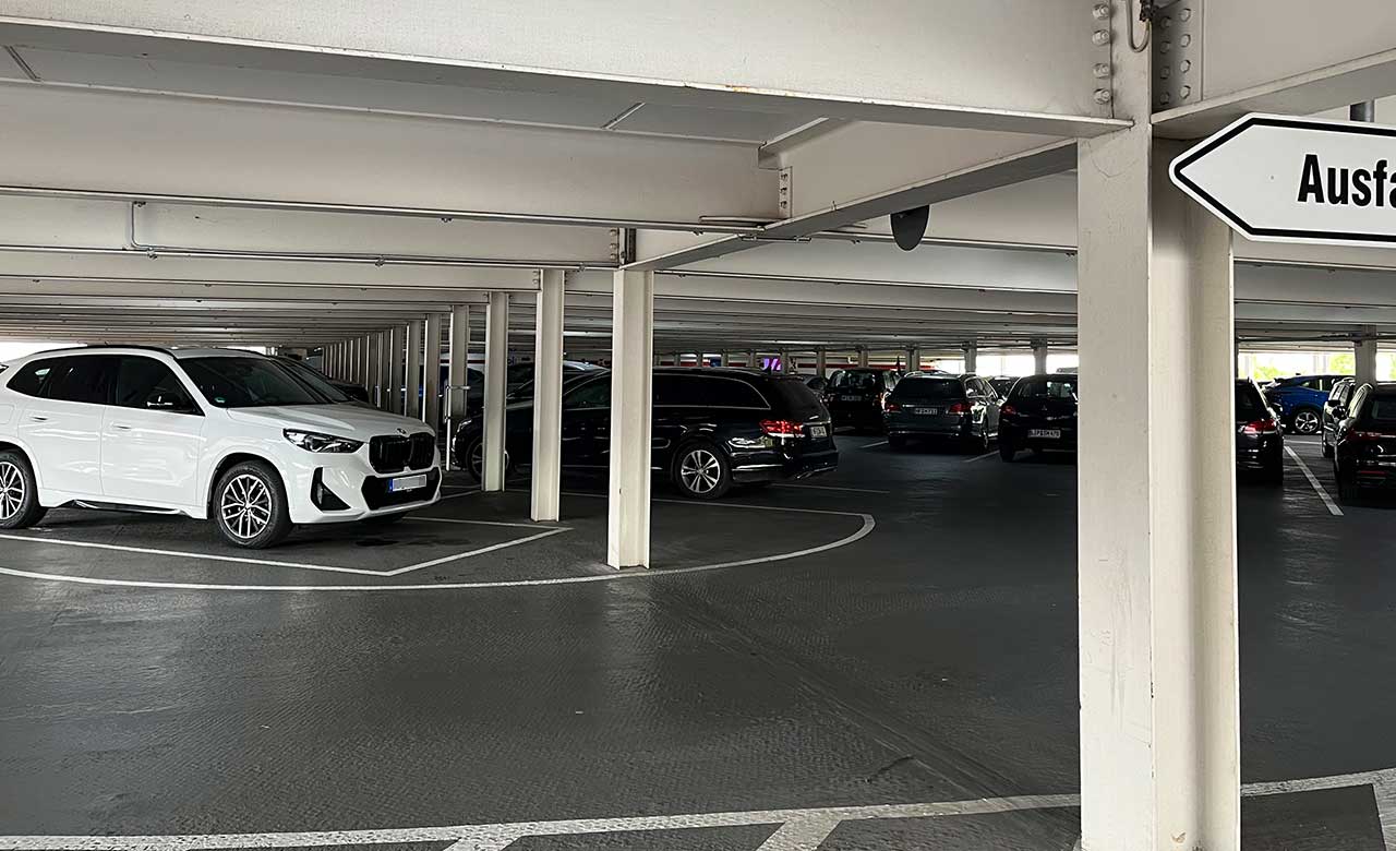 Parkhaus Altstadt Herford Innenbereich
