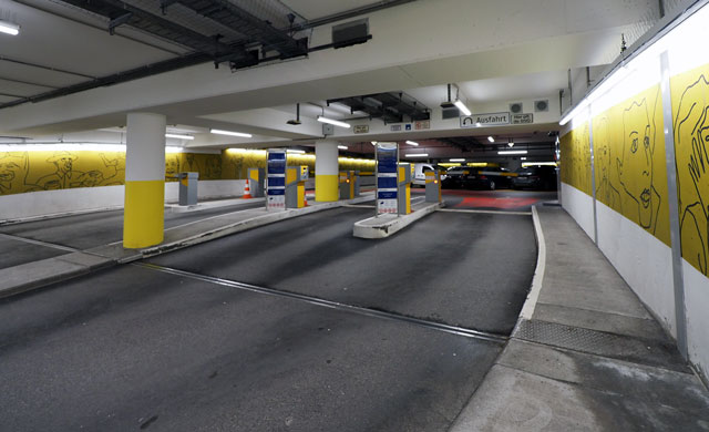 Tiefgarage Bahnhofgarage Salzburg