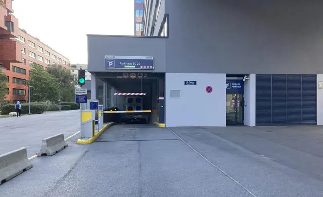 Tiefgarage BC20 in Wien