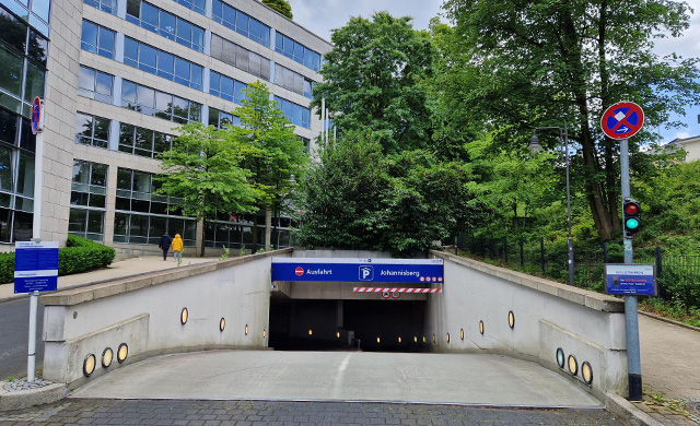 Tiefgarage Johannisberg in Wuppertal-Elberfeld