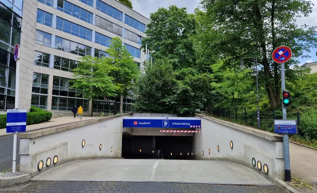 Tiefgarage Johannisberg in Wuppertal-Elberfeld