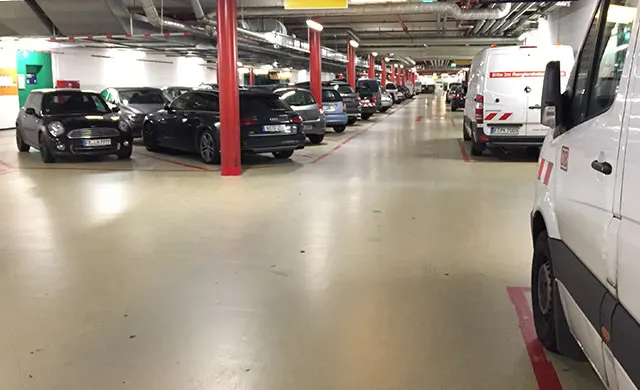 Tiefgarage Am Bahnhof in Freiburg