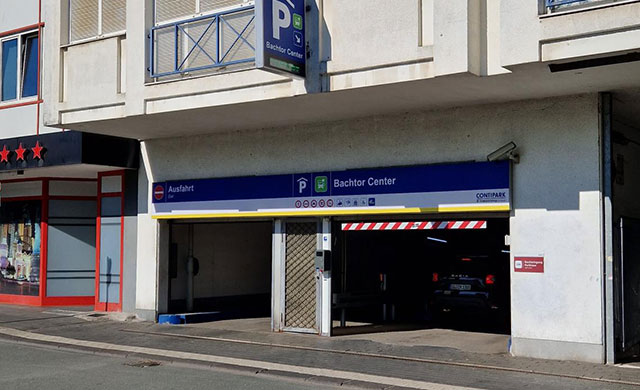Tiefgarage Bachtor-Center in Solingen