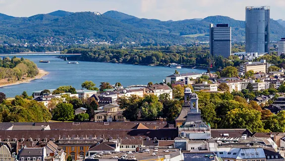 Skyline der Stadt Bonn