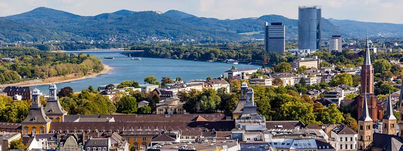 Skyline der Stadt Bonn