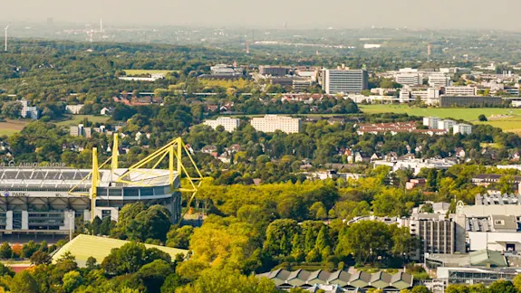 Skyline der Stadt Dortmund