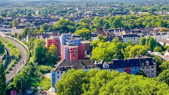 Skyline der Stadt Bochum