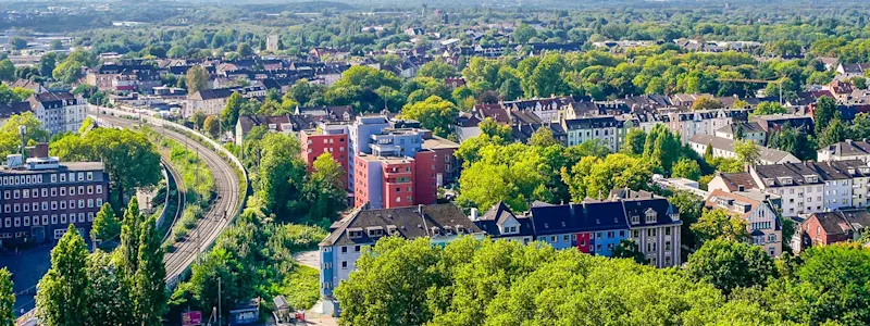 Skyline der Stadt Bochum