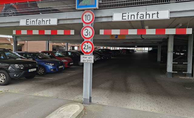 Parkhaus Bahnhof Lahnstraße