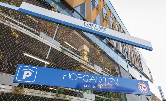 Parkdeck Shopping Center Hofgarten in Solingen
