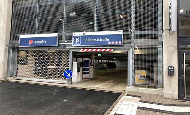 Einfahrt Sellhortstr.