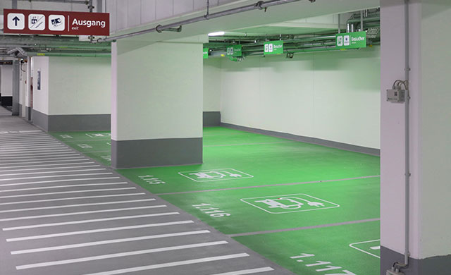 Tiefgarage MesseCity in Köln