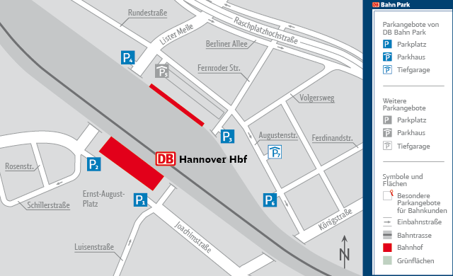 Fabelhafte Hauptbahnhof Hannover Parken Ebenbild