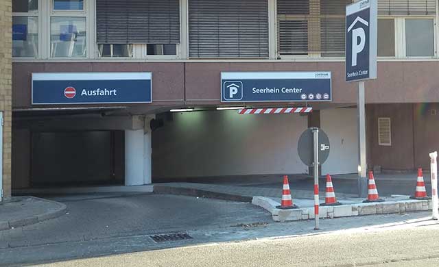 Tiefgarage Seerhein-Center Konstanz in Konstanz