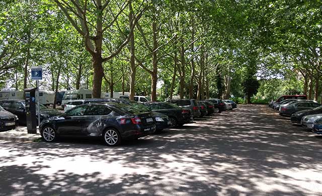 Parkplatz Wiesentorstraße in Dresden