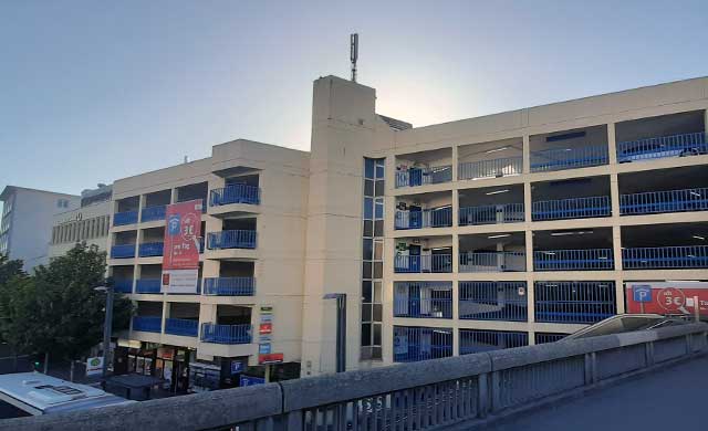 Parkhaus Wilhelmsplatz in Stuttgart