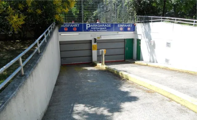 Tiefgarage Arenbergpark in Wien