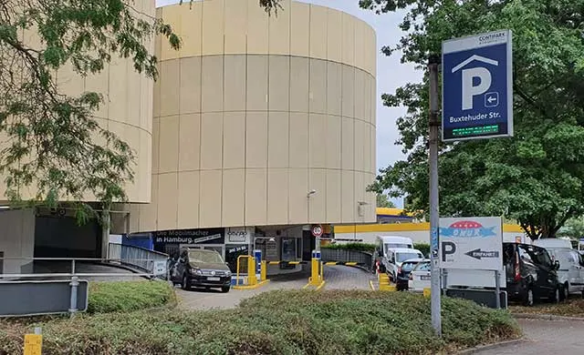 Parkhaus Buxtehuder Straße in Hamburg