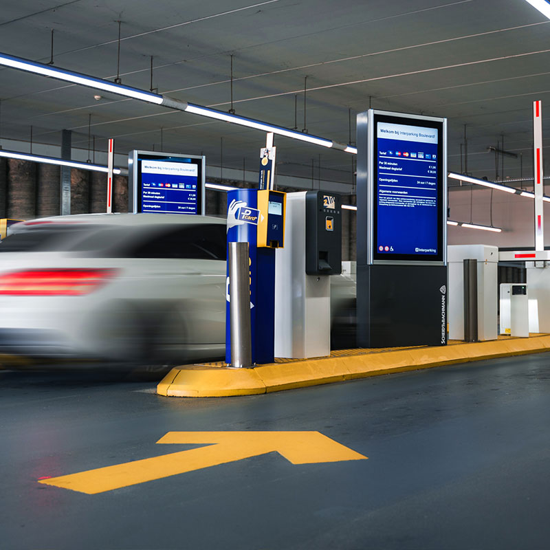 Parkhaus Technik vor Ort