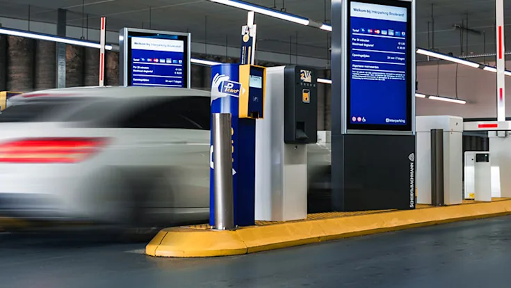 Parkhaus Technik vor Ort