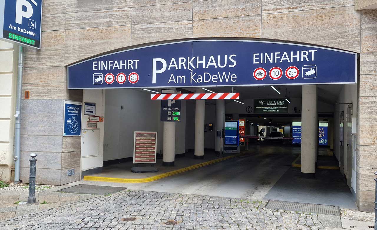 Parkhaus Am KaDeWe in Berlin