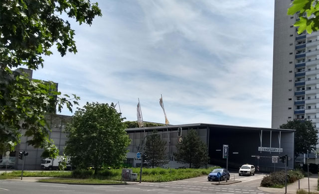 Parkhaus Neustadt Centrum in Halle