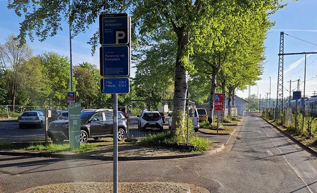 Parkplatz Bahnhof Vegesack