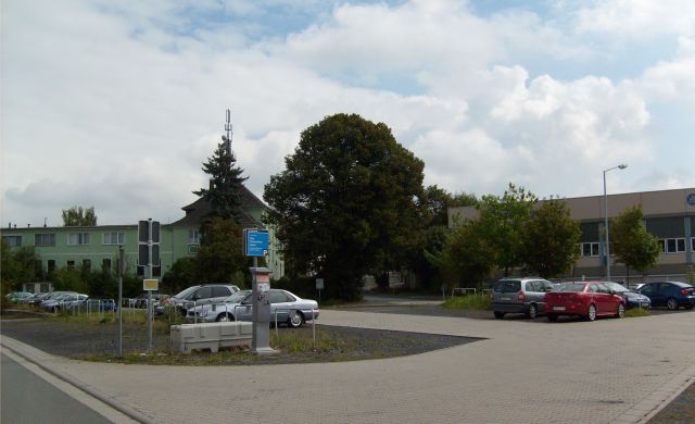 Parkplatz Bahnhof in Marktredwitz