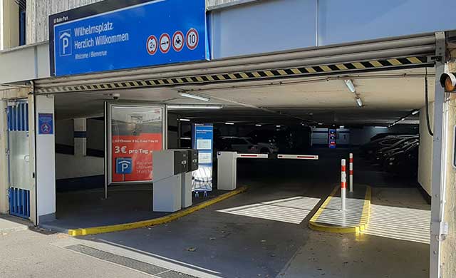 Parkhaus Wilhelmsplatz in Stuttgart