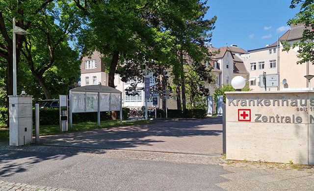 Parkplatz Krankenhaus Waldfriede