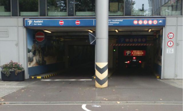 Tiefgarage City Carré in Magdeburg