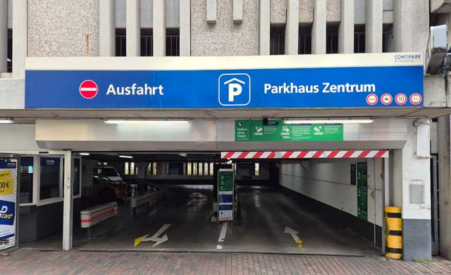 Parkhaus Zentrum in Speyer