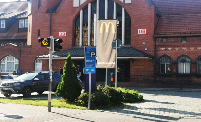 Parkplatz Stralsund Bahnhof