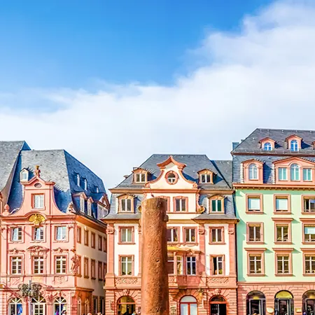 Skyline der Stadt Mainz