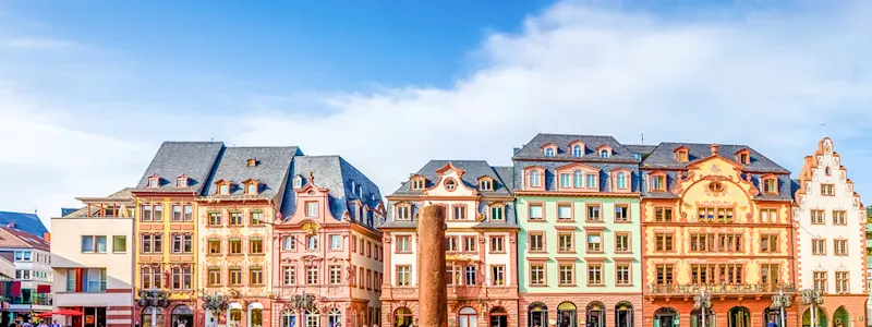 Skyline der Stadt Mainz