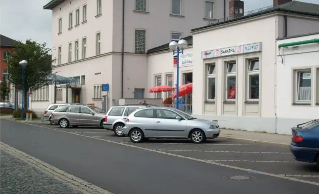 Parkplatz Bahnhof in Marktredwitz