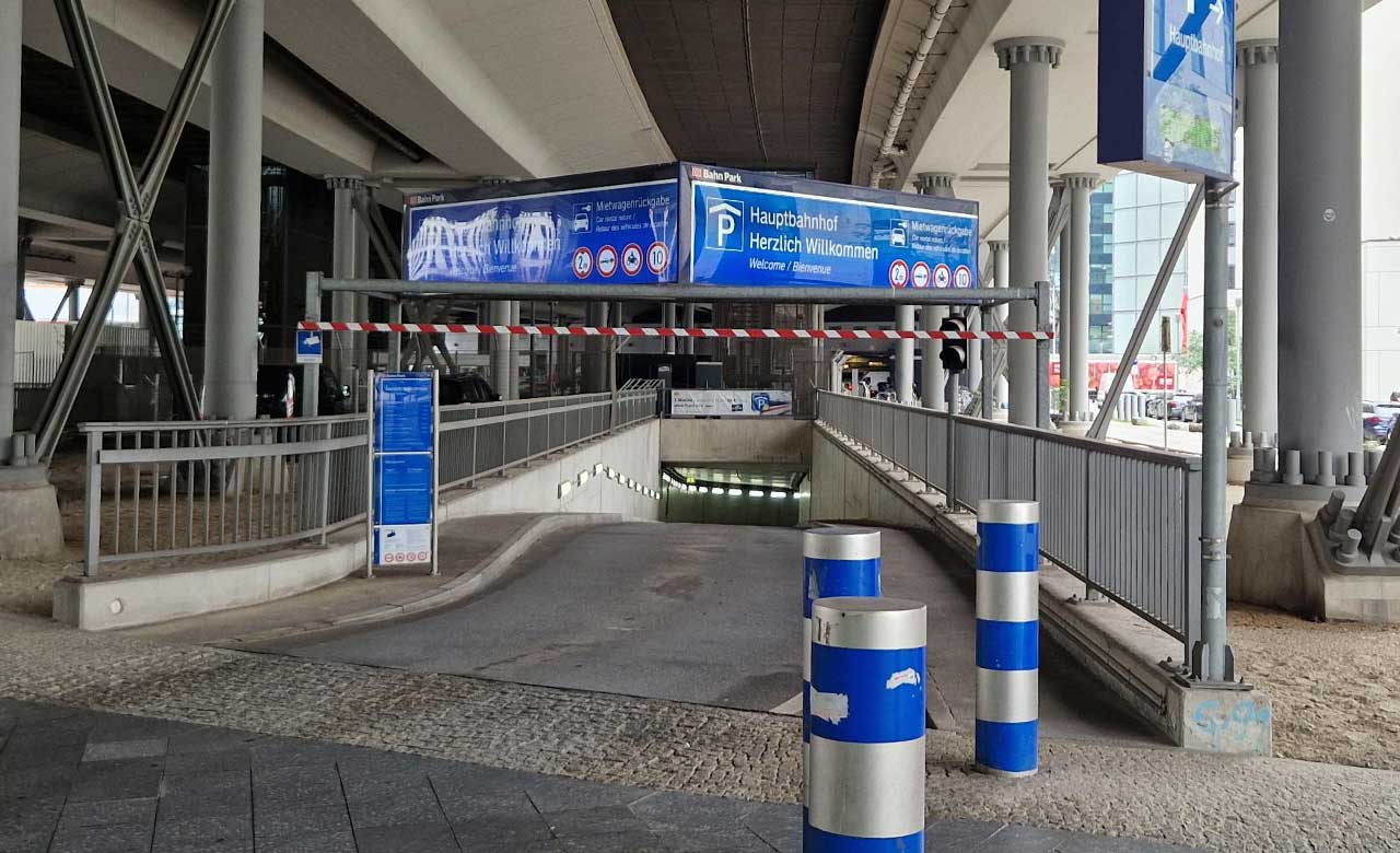 Tiefgarage Hauptbahnhof Berlin