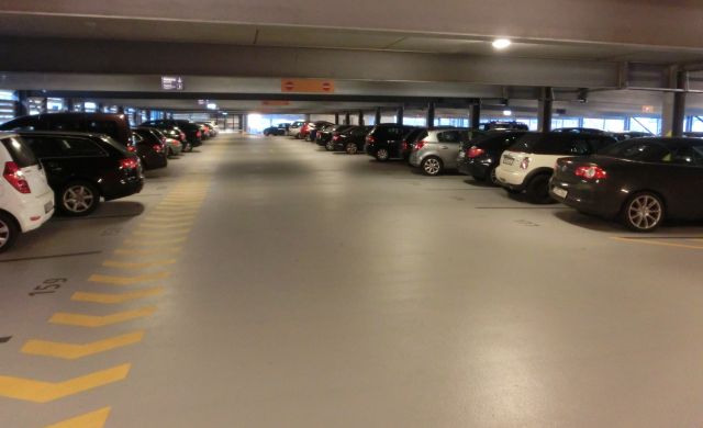 Parkhaus Hauptbahnhof in Aschaffenburg